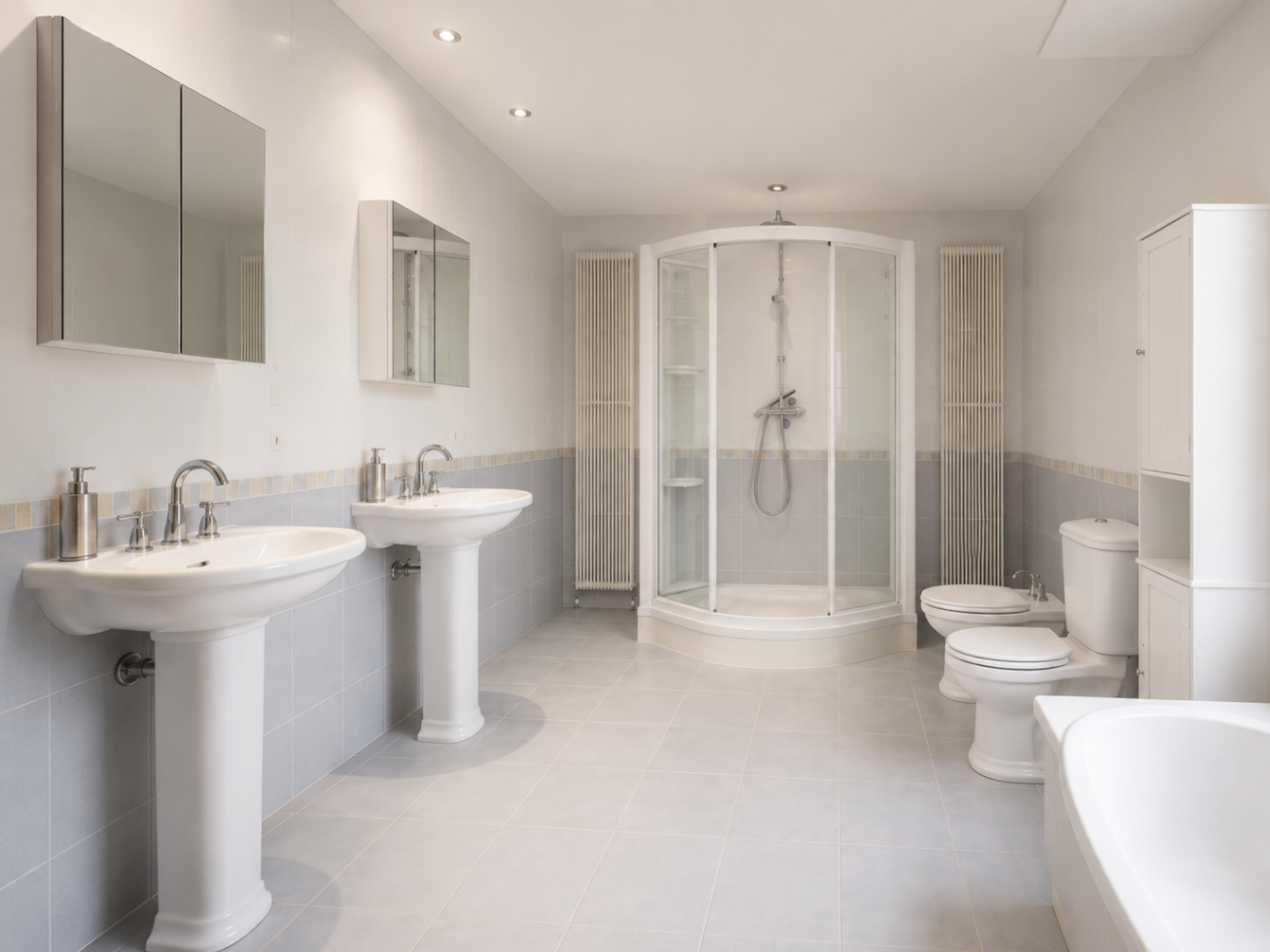 Family Bathrooms at Wittering Sands, Hayling Island